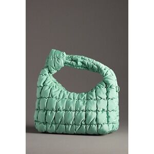 NWT Anthropologie Sol and Selene Quilted Mini Slouchy Bag Shoulder / Crossbody
